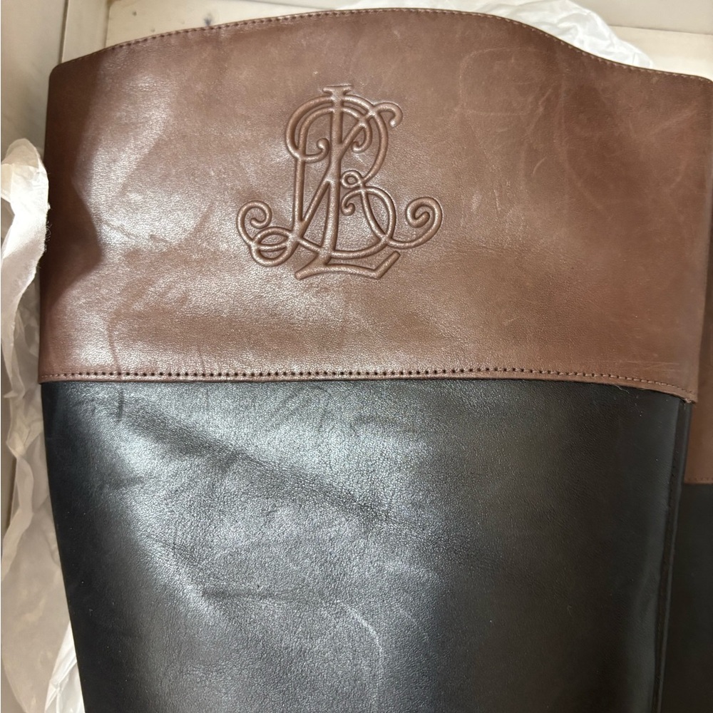 🆕 Ralph Lauren Collection Boots 👢in Box - Picture 3 of 9